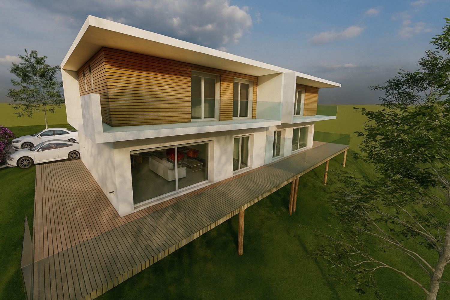 Projet de copropriété à Évian-les-Bains — vue 1