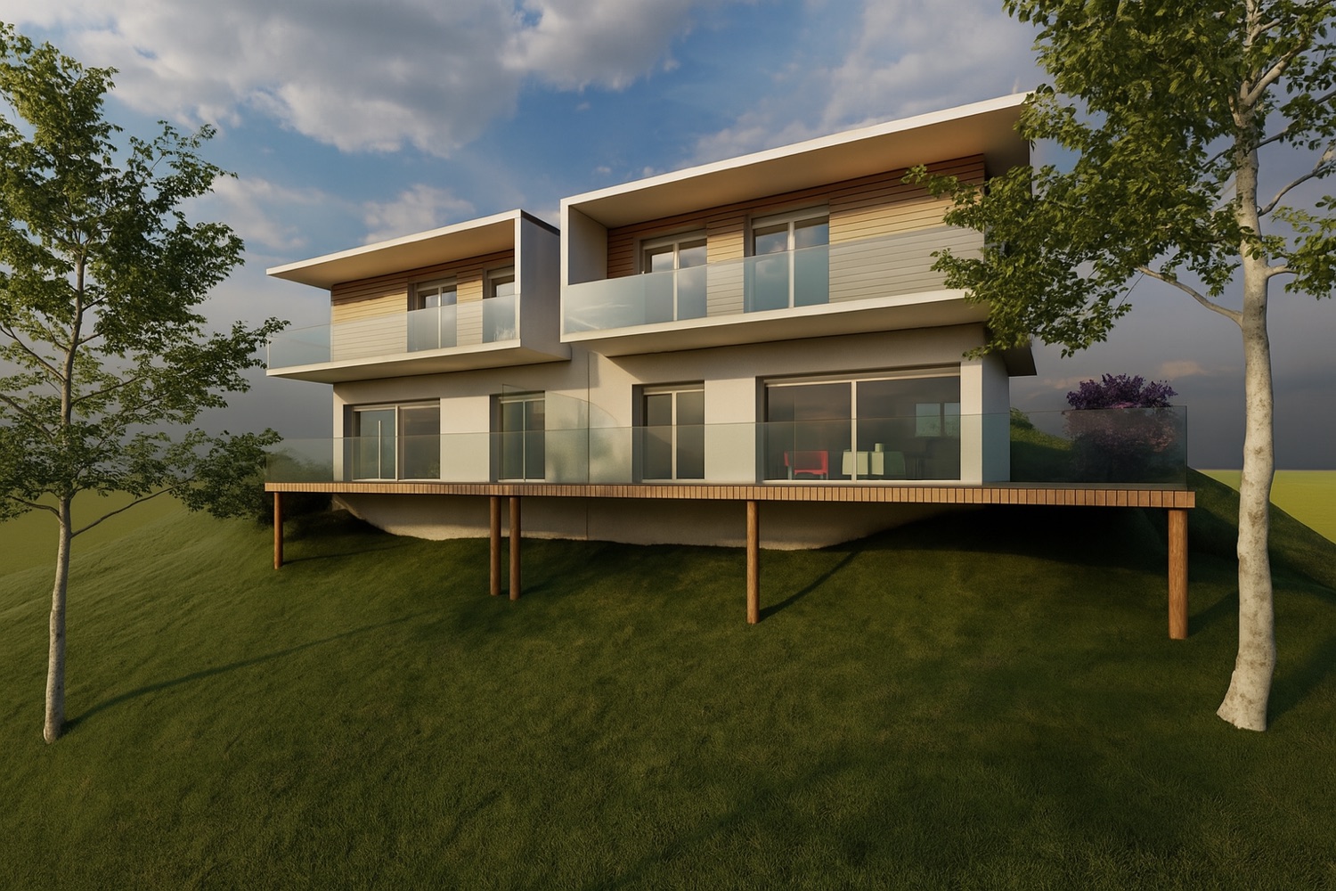 Projet de copropriété à Évian-les-Bains — vue 2