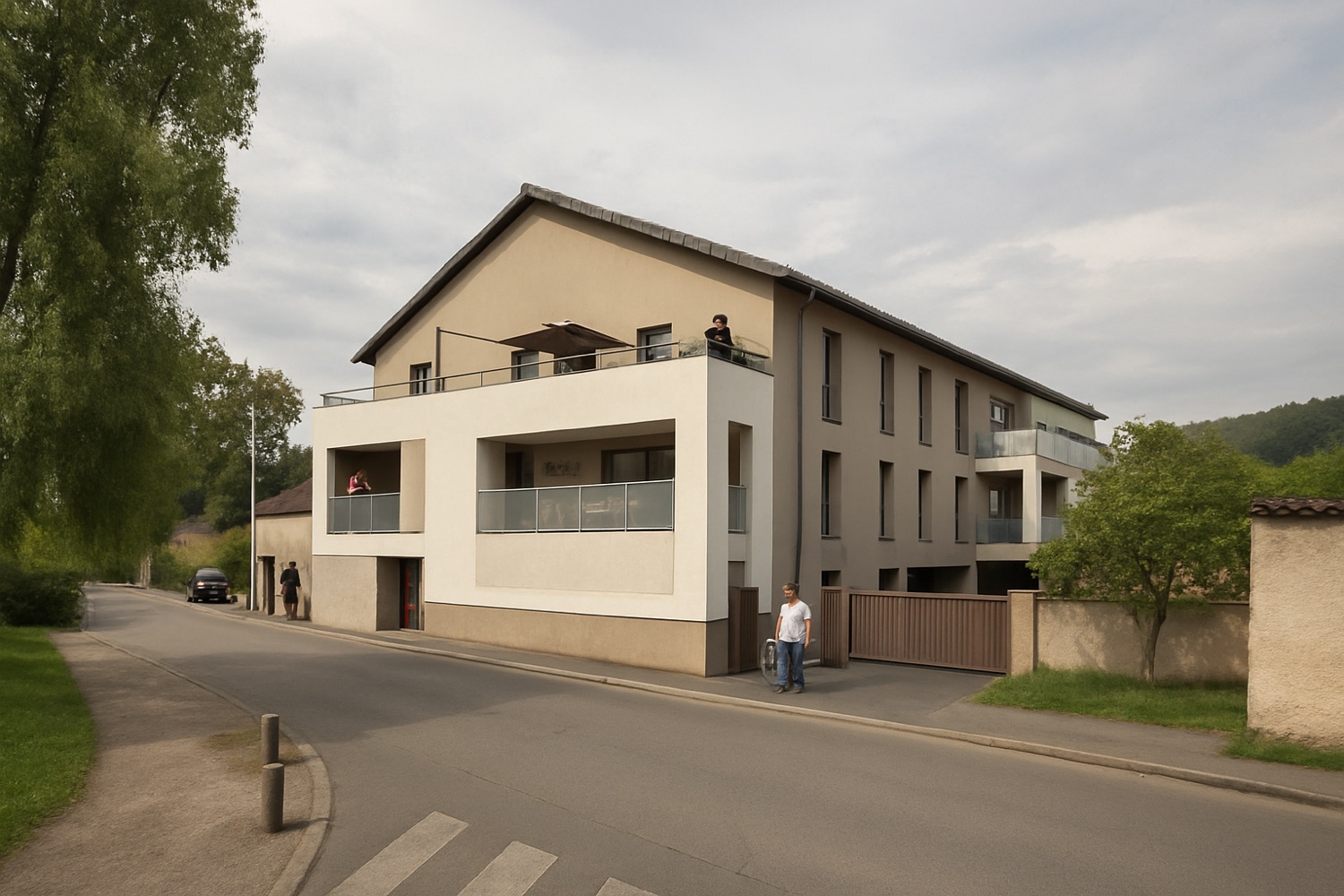 Résidence de 27 appartements à Montluel — vue 2